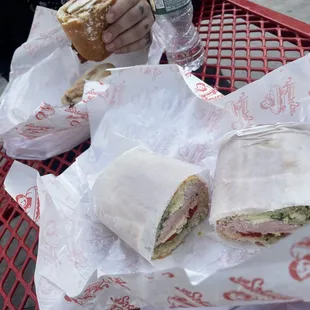 The Wife Panini. The El Presidente Panini. Yum.