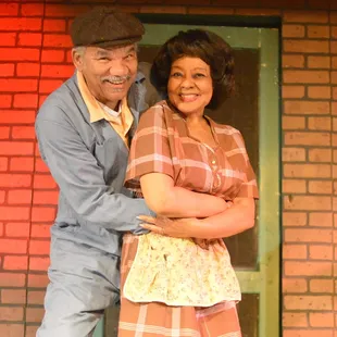Award-winning actors Will William and Gwendolyn Foxworth performs in &apos;Fences&apos; at ABCT.