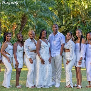 Waikiki Group Family Sunset Photography