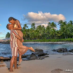 Oahu Engagement Proposal - Secret Beach Koolina