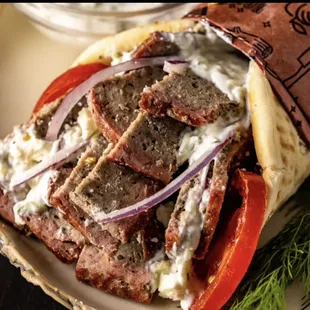 Gyro sandwich