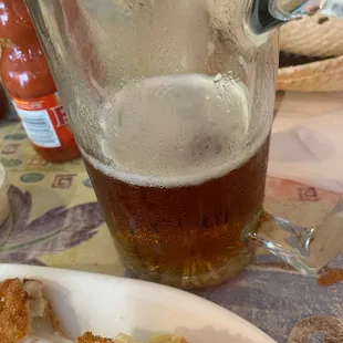 Now see a beer is just a great way to wash it down