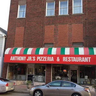 Outside of restaurant