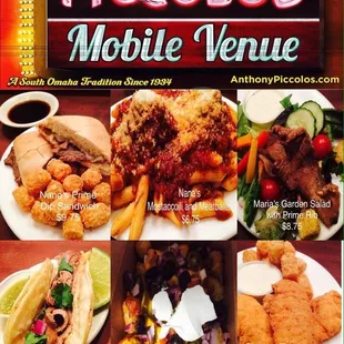 APMV1 mini menus/flyers