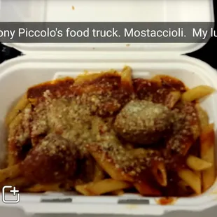 Nana 's Mostaccioli & Meatballs