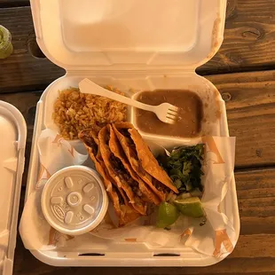 3 Taco plate