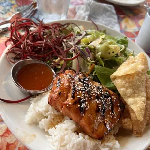 Alaska salmon bowl