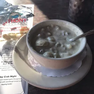 Clam chowder