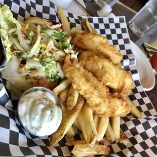 Alaskan Cod and Chips