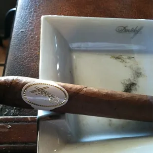 The White Edition Davidoff; smooth and light.