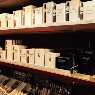 Full Davidoff selection.