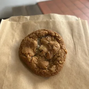 Walnut Chocolate Chip Cookie $2.50 as of June 2023