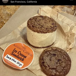 Chocolate Chip Ice Cream Sandwich
