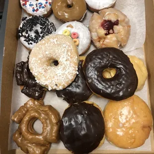 Birthday donuts for my coworker