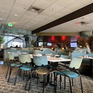 the interior of the restaurant