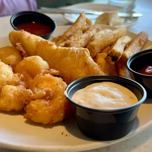 Fish &amp; shrimp combo