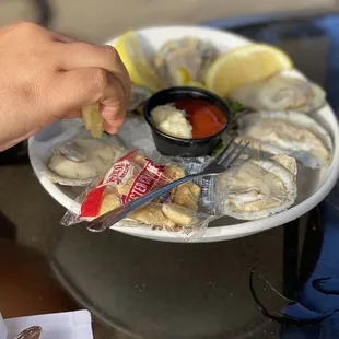 Big oysters fresh!
