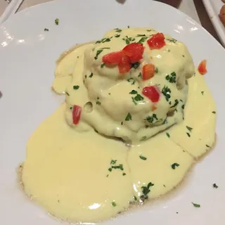 Crab Stuffed Portobello Mushroom