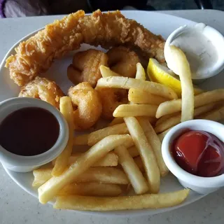 Quick Catch Shrimp Lunch