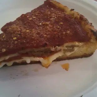 The &quot;toppings&quot; are on the inside! Delicious.
