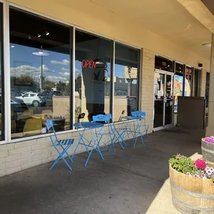 Outdoor seating