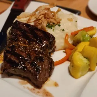 steak, food