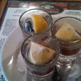 Oyster Shooters