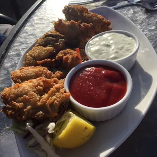 Pan Fried Oysters