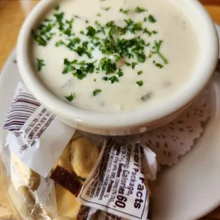 Clam chowder