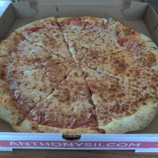 a pizza in a box