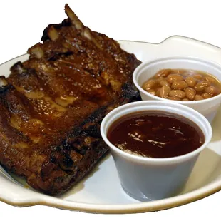 Half Rack of our Tender, Slow Cooked, Fall off the Bone Pork Loin Ribs