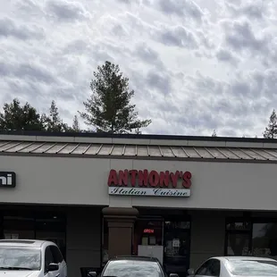 outside
