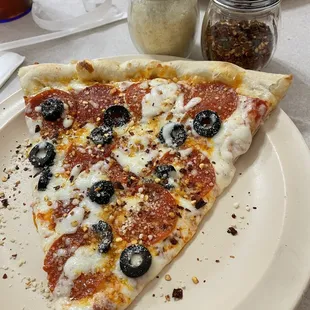 Slice with all the trimmings