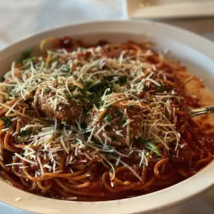 Spaghetti con Polpette