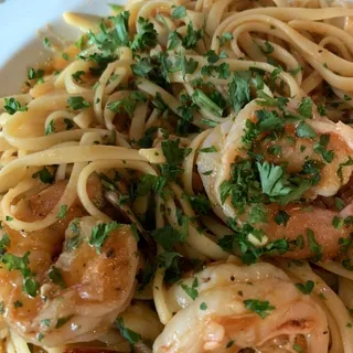Linguine Scampi Fradiavolo