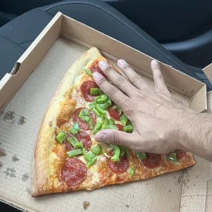 Huge pizza Giant Slice Pizza