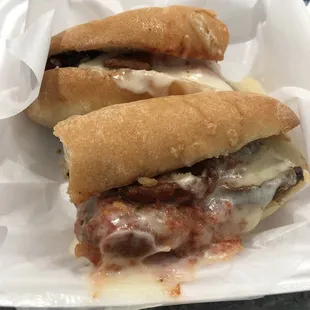 Eggplant t Parmigiana Sub