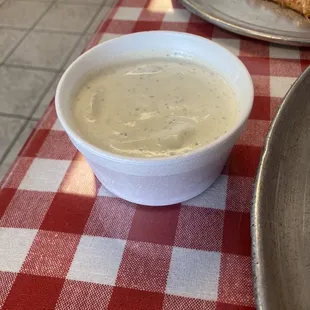 Half a pint of ranch