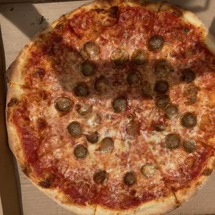 Large Italian Sausage Pizza