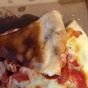 Pizza at Antony&apos;s in Orange Ave. Please clean your oven and make sure the pizza&apos;s crust is nice and golden.
