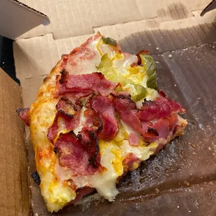Ordered the pastrami pizza!