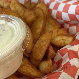 Potato Wedges with Ranch