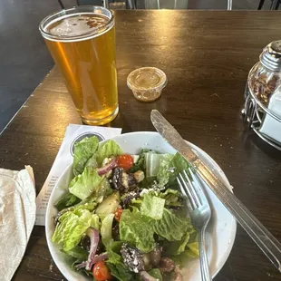 Mediterranean salad.