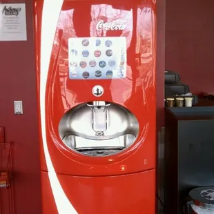 Awesome Coke machine.