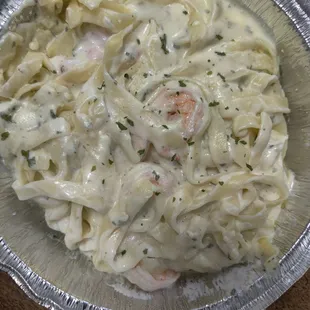 Seafood Fettuccine pasta