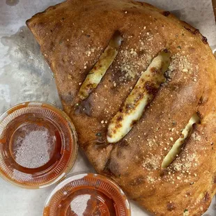 Three Item 3 Toppings Calzone