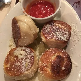 The garlic knots!  Holy Sweet Jebus!