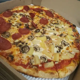 pizza, food