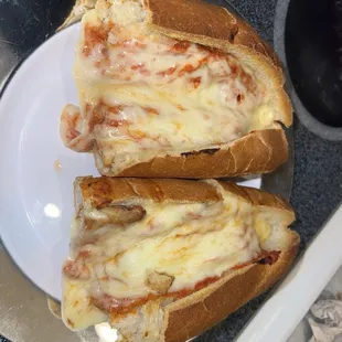 Chicken Parmigiana Hero