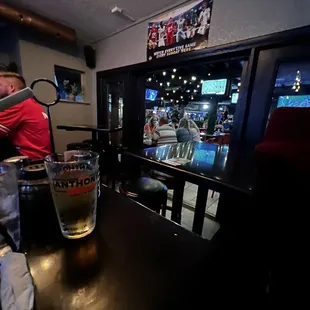 the view from the bar